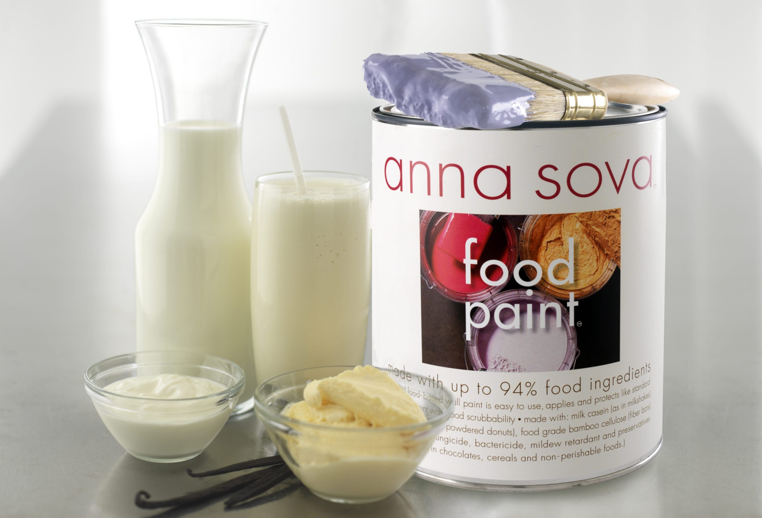 anna sova - food paint - can front photo